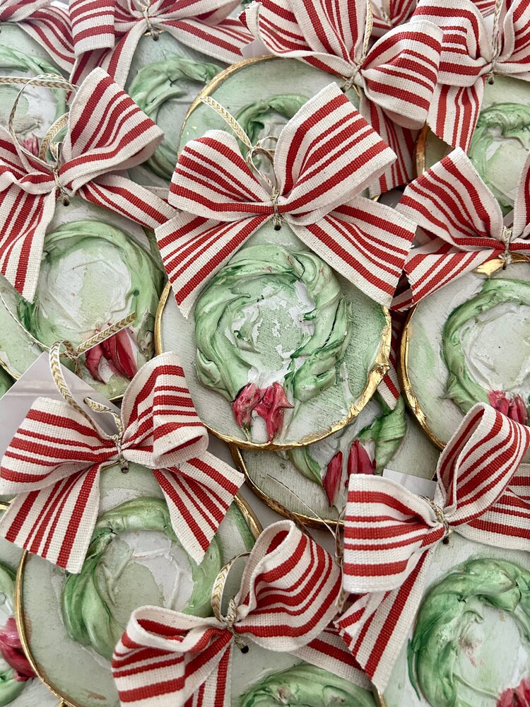 Winter Wreath Ornament