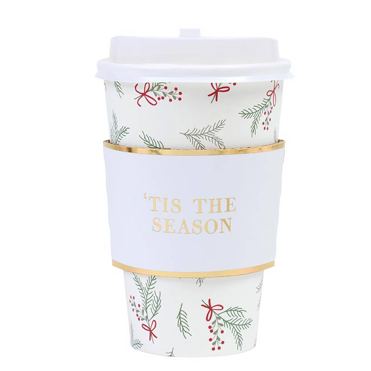 Paper Coffee Cup - 'Tis The Season