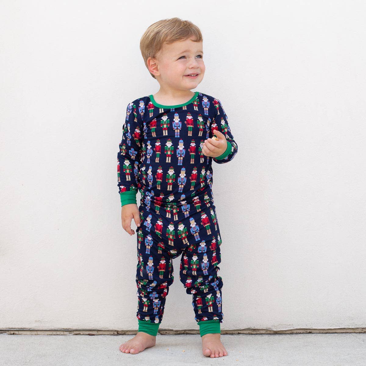 Kid's Nutcracker March Long Sleeve Pajamas