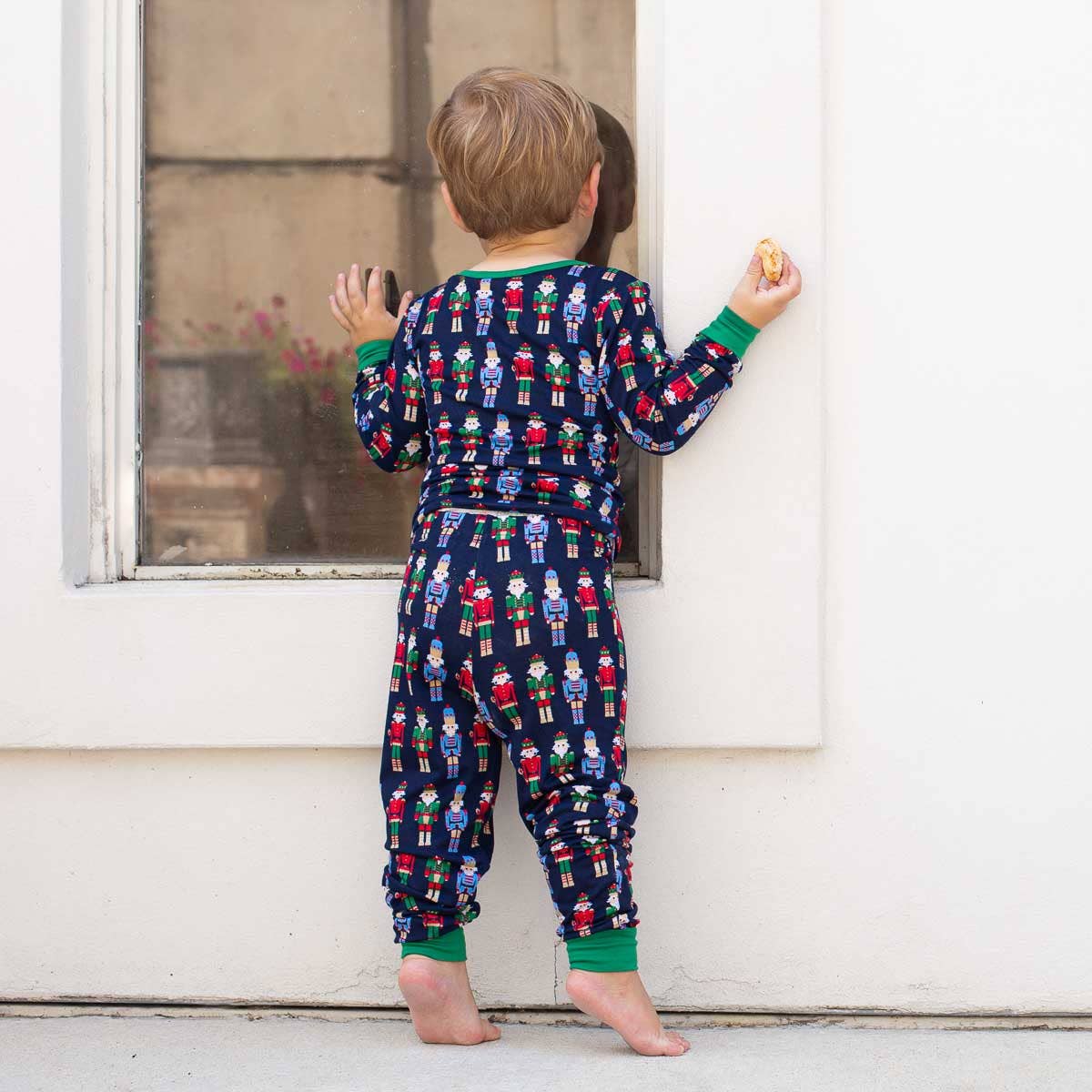 Kid's Nutcracker March Long Sleeve Pajamas