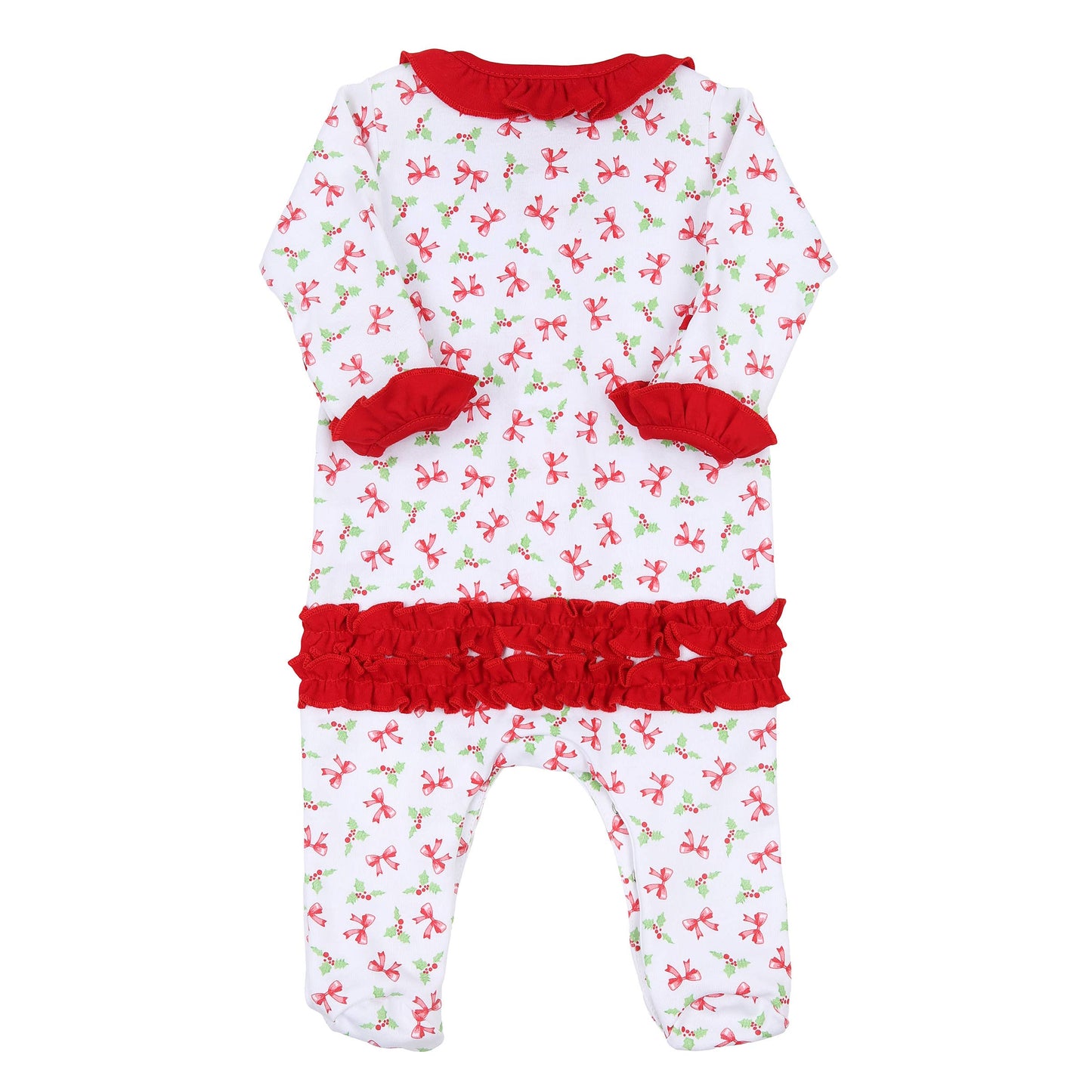 Chloe's Classics Printed Ruffle Footie