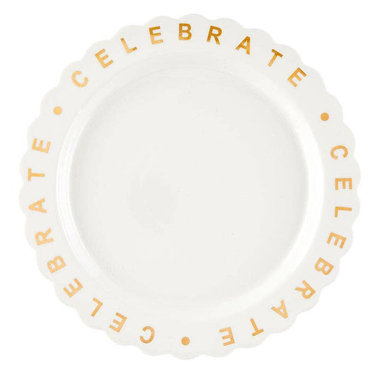 Ceramic Cake Plate - Celebrate