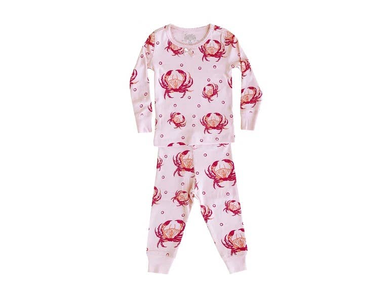 Pink Crab Pajamas