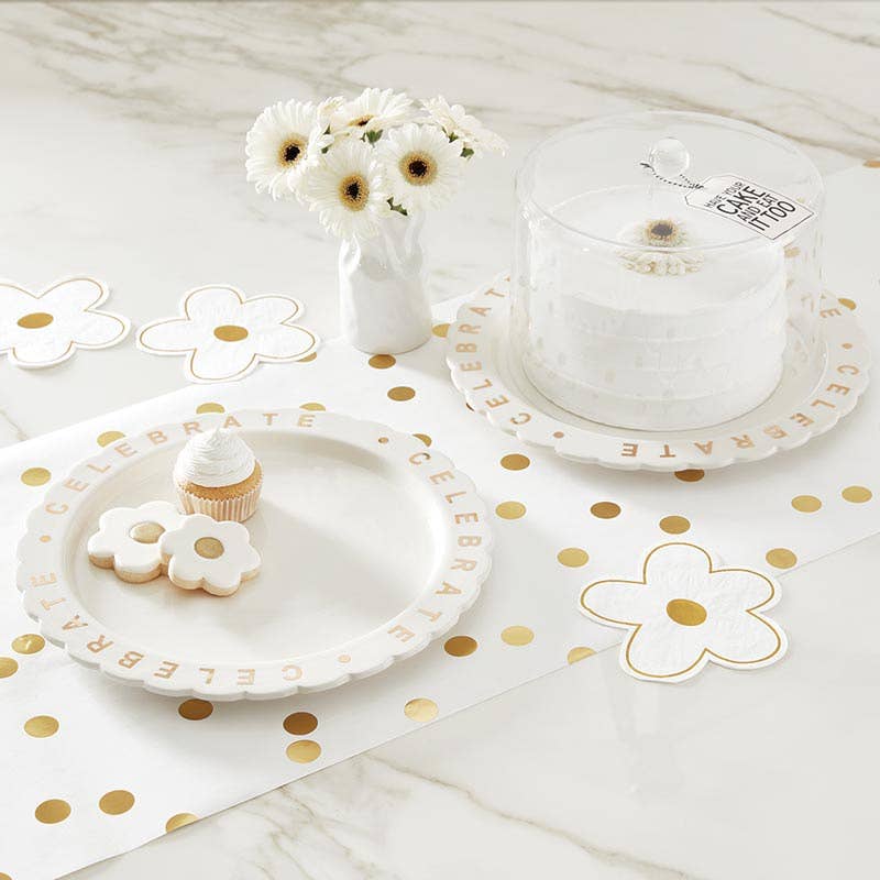 Ceramic Cake Plate - Celebrate