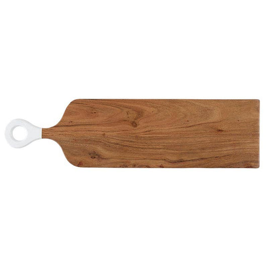 White Dip Handle Board