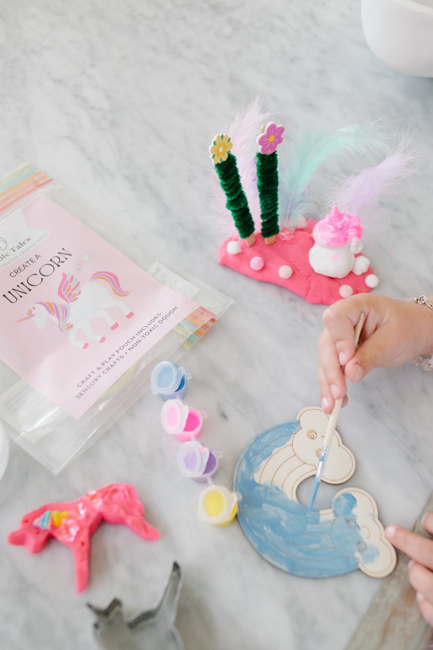 Unicorn Craft & Play Pouch